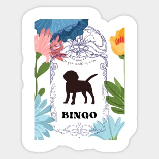 Bingo Sticker